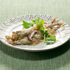 ししゃものおろし玉ねぎ煮(病院食:主菜)