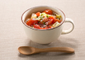 写真：トマトとキャベツのスープ