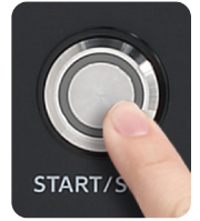 「START/STOP」ボタンを押して調理開始する