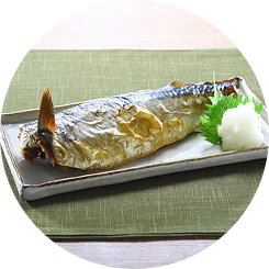 サバの塩焼き
